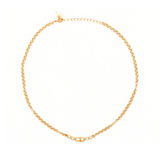 Christian Dior 'CD Rhinestone-Embellished' Necklace