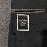Christian Dior Grey Double Breasted Jacket - Men's 44