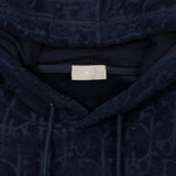 Christian Dior 'Oblique Monogram' Terry Cloth Hoodie - Men's S