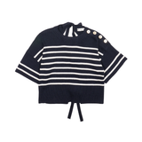 Christian Dior Striped Knit Top - Women's 4