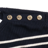 Christian Dior Striped Knit Top - Women's 4