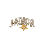 Christian Dior 'J'Adior' Brooch