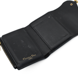 Christian Dior 'Saddle Lotus' Compact Wallet