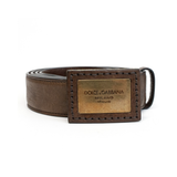 Dolce & Gabbana Square Buckle Belt - 36