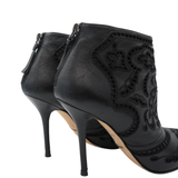 Dolce & Gabbana Embroidered Ankle Boots - Women's 37
