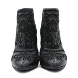Dolce & Gabbana Embroidered Ankle Boots - Women's 37