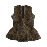 Dolce & Gabbana Cheetah Silk Top - Women's 46