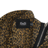 Dolce & Gabbana Cheetah Silk Top - Women's 46