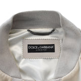 Dolce & Gabbana Varsity Leather Jacket - Men's 50