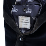 Dolce & Gabbana Velvet Blazer Jacket - Men's 50