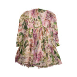Dolce & Gabbana Floral Babydoll Dress - Kid's 11