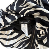 Dolce and Gabbana 'Zebra' Mini Dress - Women's 42