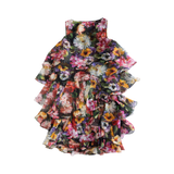 Dolce & Gabbana Tiered Floral Dress - Women's S
