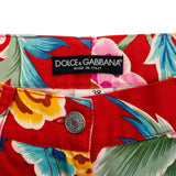 Dolce & Gabbana Floral Jeans - Women's 38