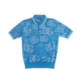 Dolce & Gabbana Monogram Polo Shirt - Men's S