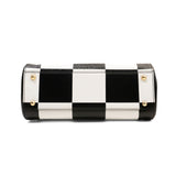 Dolce & Gabbana 'Sicily' Medium Chequered Top Handle