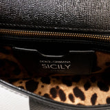 Dolce & Gabbana 'Sicily' Medium Chequered Top Handle