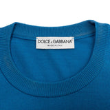 Dolce & Gabbana Blue Embroidered Sweater - Men's 48