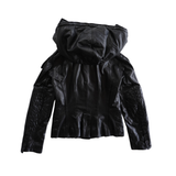 Donna Karen Leather Jacket - Women's 6