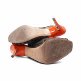 Fendi Zucca Slingback Heels - Women's 37.5