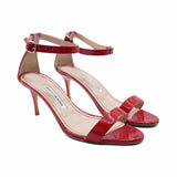 Manolo Blahnik Patent Sandals - Women's 38.5