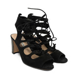 Manolo Blahnik 'Attal' Block Heel Sandals - Women's 38.5