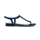Manolo Blahnik 'Ottolina' Flat Sandals - Women's 37