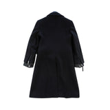 Dsquared2 Wool Leather Coat - Women's 42