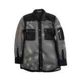 Dolce & Gabbana Black Mesh Shirt - Men's 44