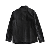11 by Boris Bidjan Saberi 'SIB' Waxed Denim Shirt - Men's L