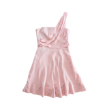 Emporio Armani One Shoulder Mini Dress- Women's 40