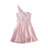 Emporio Armani One Shoulder Mini Dress- Women's 40