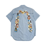 Evisu 'Daruma' Button Up - Men's S