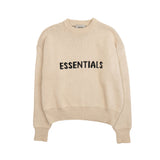 Fear Of God ESSENTIALS Logo Knit Sweater - Women's XXS