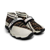 Fendi 'Rockotto FF Logo' Knit Sneakers - Women's 36.5