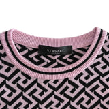 Versace 'La Greca' Knit Dress - Women's 42