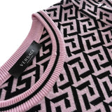 Versace 'La Greca' Knit Dress - Women's 42