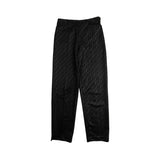 Fendi Black Monogram Dress Pants - Women's 4