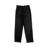 Fendi Black Monogram Dress Pants - Women's 4