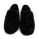 Fendi 'FF Monogram' Zucca Slippers - Men's 7