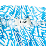 Fendi x Sarah Coleman 'FF Vertigo' Silk Shorts - Women's 38