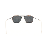 Fendi 'Eyeline Square Aviator Logo' Sunglasses