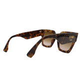 Fendi Zucca Oversized Sunglasses