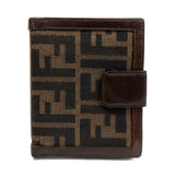Fendi Brown Zucca Wallet