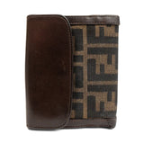 Fendi Brown Zucca Wallet
