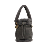 Fendi 'Shearling Mon Tresor' Bucket Bag