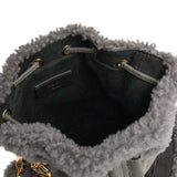 Fendi 'Shearling Mon Tresor' Bucket Bag
