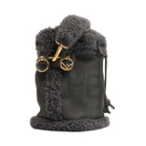 Fendi 'Shearling Mon Tresor' Bucket Bag