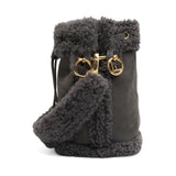 Fendi 'Shearling Mon Tresor' Bucket Bag