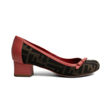 Fendi 'FF' Zucca Heels - Women's 36